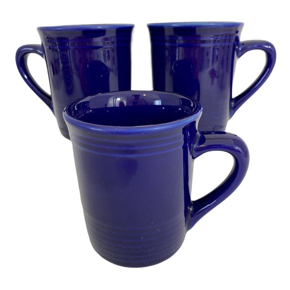Tuxton Other - Tuxton 3 Coffee Tea Mugs Restaurant Ware Cobalt Blue  3 3/4"